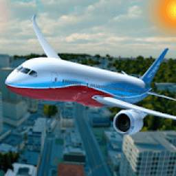 Airplane Free City Flight Simulator: Parking Game