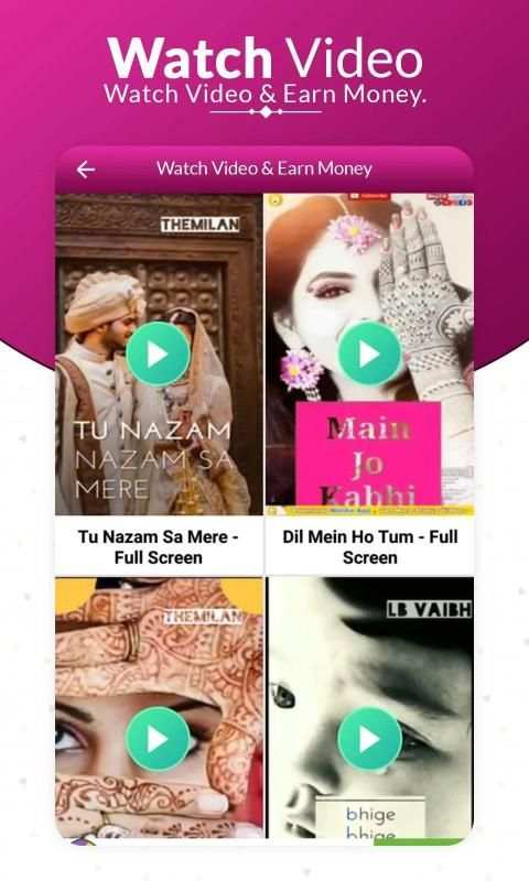 Watch & Earn Money Watching Video - VidCash स्क्रीनशॉट 6