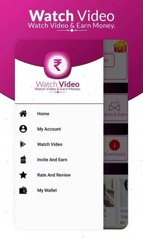 Watch & Earn Money Watching Video - VidCash स्क्रीनशॉट 2