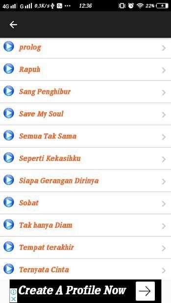 lagu padi band terhits screenshot 2
