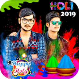 Happy Holi Photo Frame आइकन