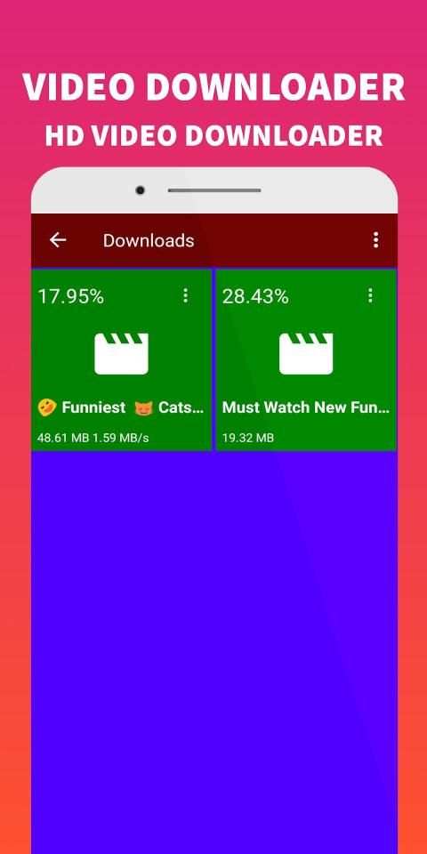Video Downloader HD screenshot 1