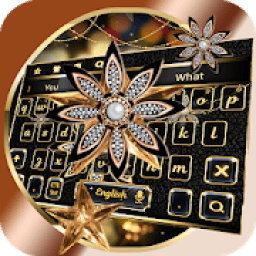 ikon Black Diamond Flower Keyboard