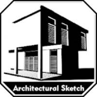 How to Draw Architecture Sketch Easy Step by Step