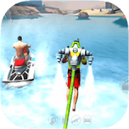 ikon Water Jetpack 3D: flying Speed Racing