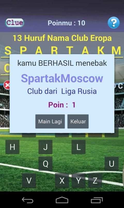 Kuis Bola Eropa screenshot 4