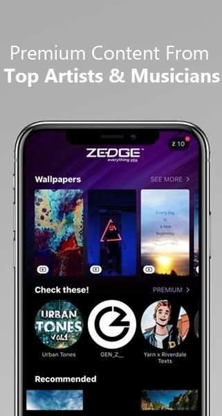 New Premium Zedge Wallpapers and Ringtones screenshot 4