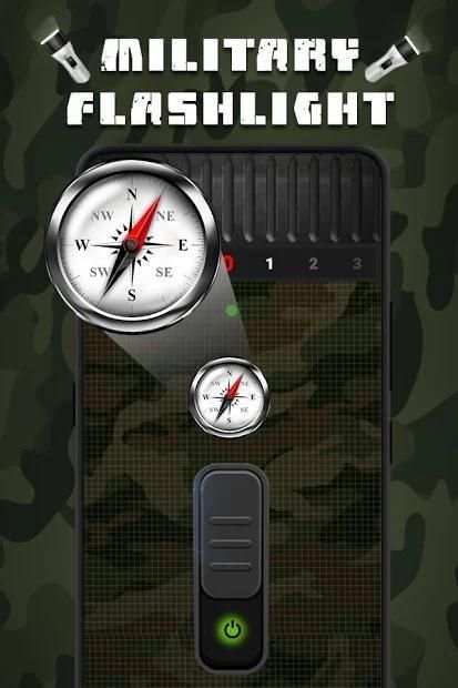 Military Flashlight : Super Bright Led Torch Light screenshot 2