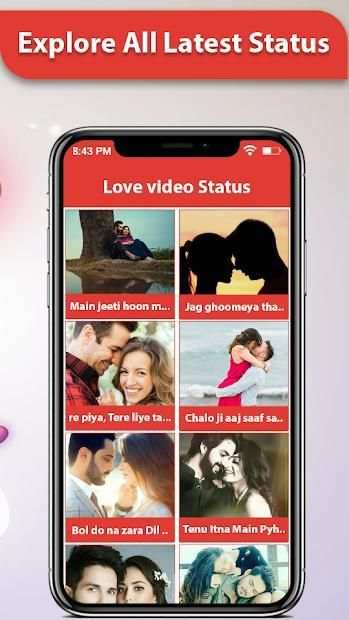 Love Video Status स्क्रीनशॉट 2