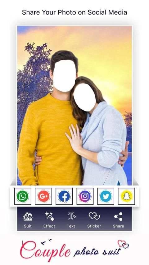 Couple Photo Suit : Couple Traditional Photo Suit screenshot 2