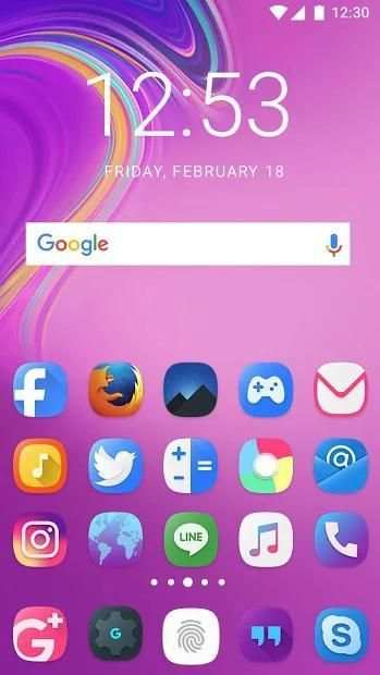 Theme for Samsung Galaxy J4 Core screenshot 1