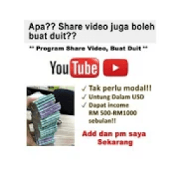 Share Video Dapat Duit आइकन