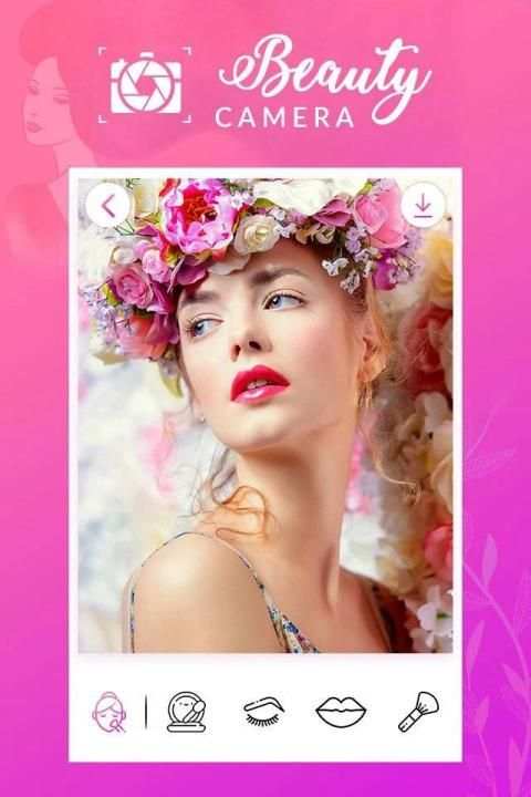 Selfie Beauty Plus Camera : Beauty Face Mackup स्क्रीनशॉट 6