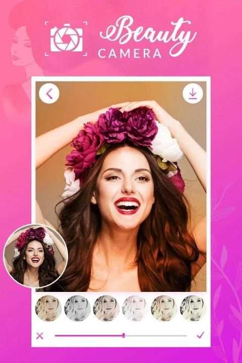 Selfie Beauty Plus Camera : Beauty Face Mackup स्क्रीनशॉट 5