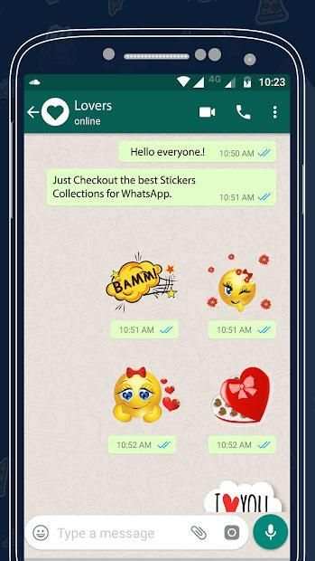 All type Sticker Pack For Whatsapp स्क्रीनशॉट 2