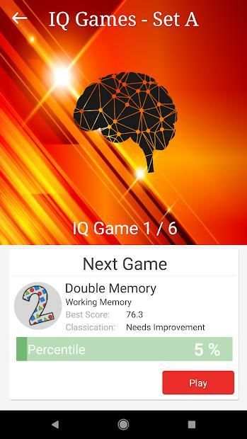IQ Games स्क्रीनशॉट 1