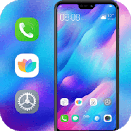 ikon Theme for realme 3 colorful gradient classic phone