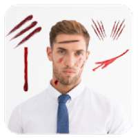 Man Fight Injury Photo Editor 2019