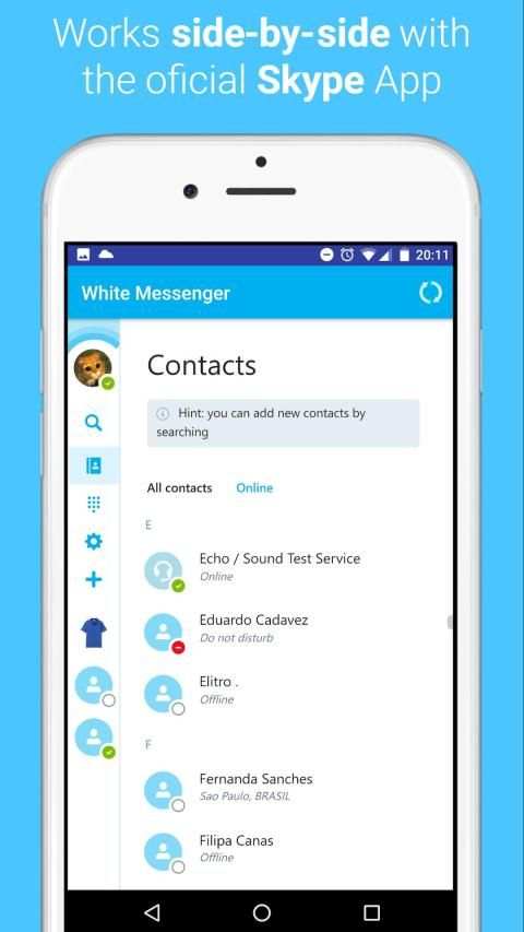 White Messenger screenshot 4
