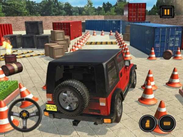 Jeep Car Parking Simulator screenshot 4
