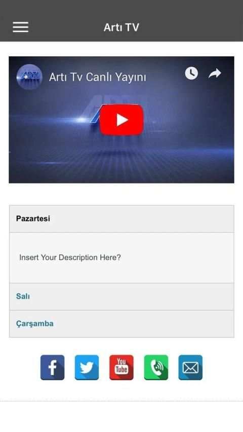 Artı Tv screenshot 1