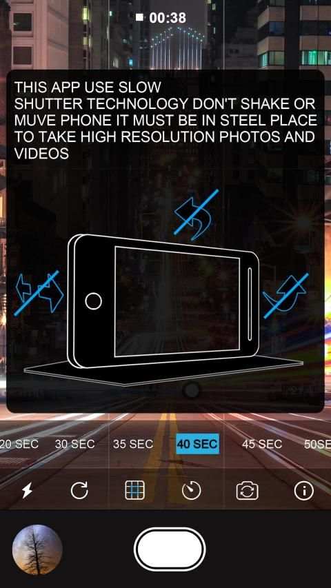 Slow Shutter Long Exposure Camera स्क्रीनशॉट 16