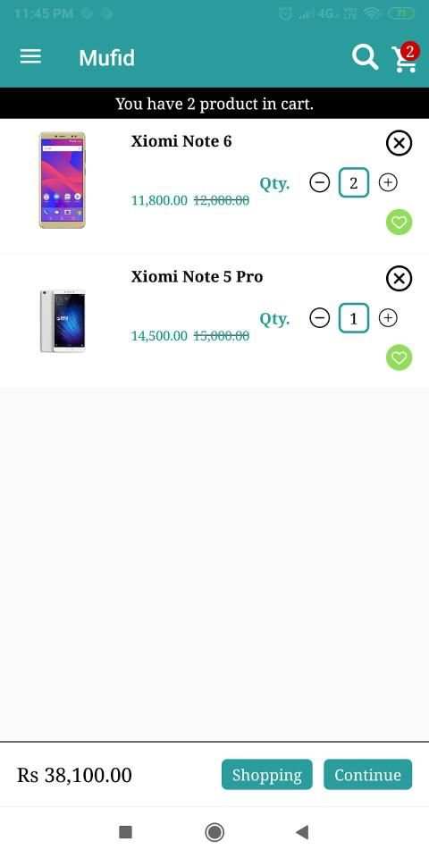 Mufid- Online Shopping App screenshot 2