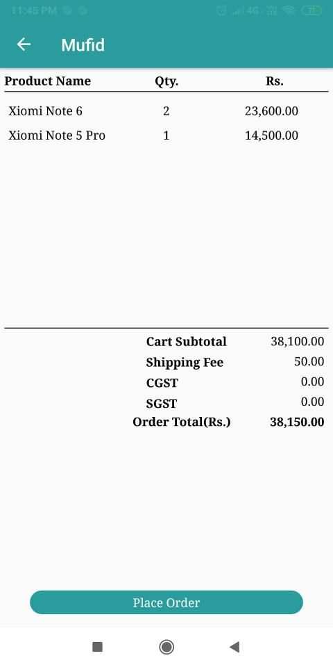 Mufid- Online Shopping App screenshot 1