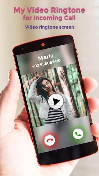 My Video Ringtone for Incoming Call screenshot 1