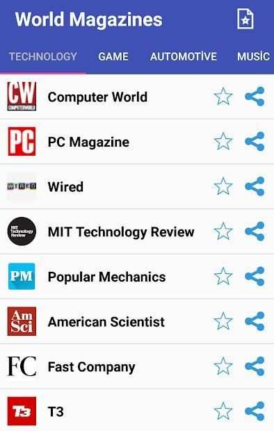 World Magazines screenshot 2