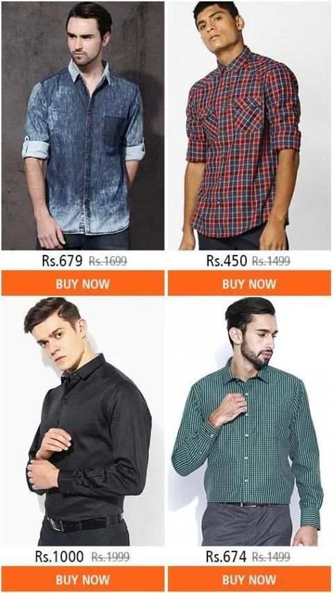 Men Clothing - Shirt Designs & Shopping screenshot 8
