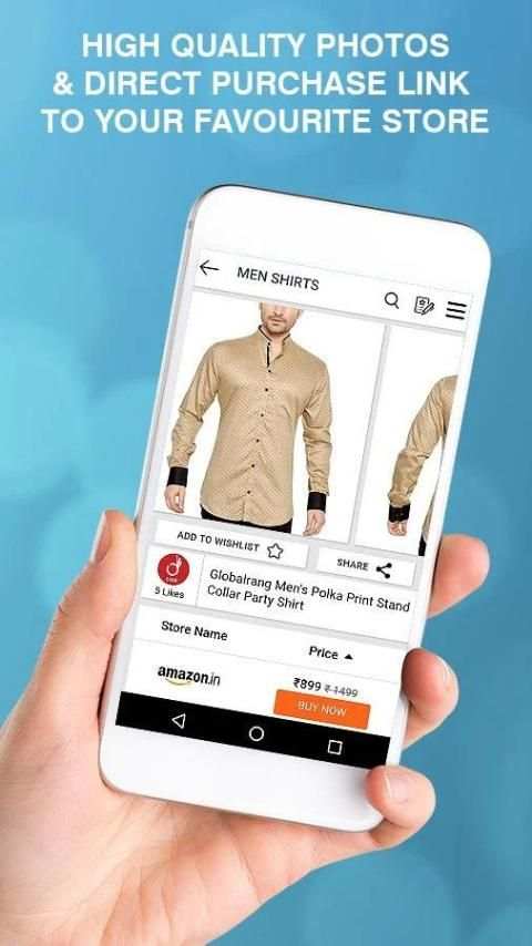 Men Clothing - Shirt Designs & Shopping screenshot 1
