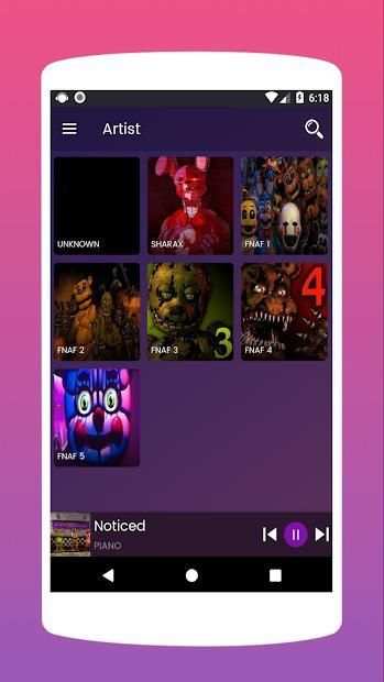 ANIMATRONICS SONGS : FNAF SONGS 1 2 3 4 5 6 !! screenshot 4