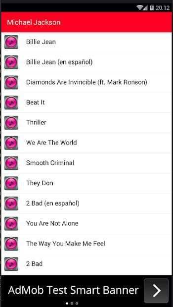 Michael Jackson Mp3 screenshot 1