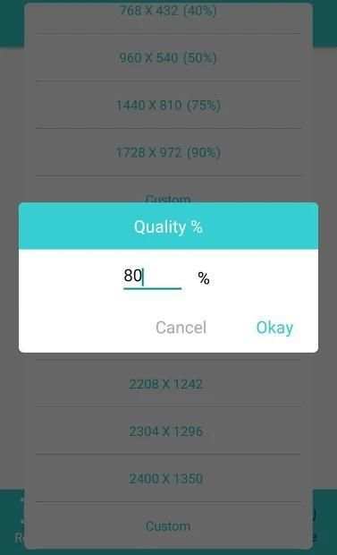 Photo Resizer स्क्रीनशॉट 5
