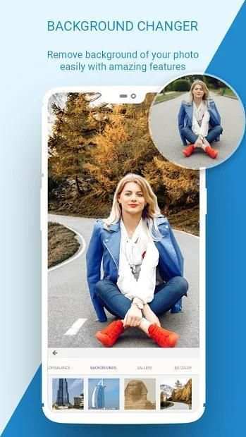 Photo Background Changer + auto editor screenshot 1