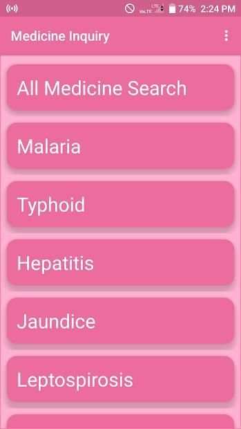 Medicine Inquiry - All Medicine Inquiry TabletWise screenshot 1