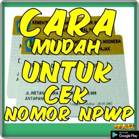 cara cek no npwp cara cek no npwp