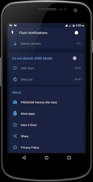 Flash Notification 5 تصوير الشاشة