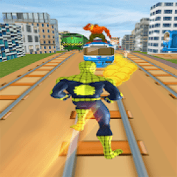 Subway Spider Amazing Hero Runner आइकन