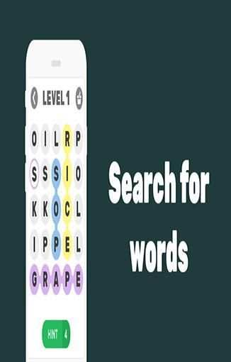 Search for words screenshot 1