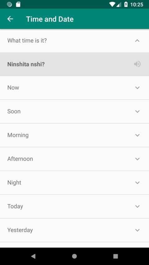 Learn Bemba screenshot 3