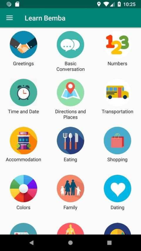 Learn Bemba screenshot 2