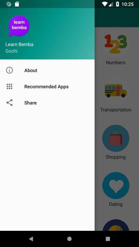 Learn Bemba screenshot 1