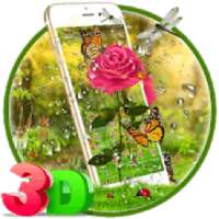 3D Rose Parallax Theme* on 9Apps