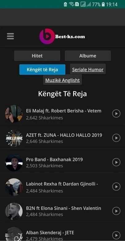 Muzik Shqip (Best-ks.com) screenshot 1