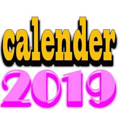 Calender(2019) 1 تصوير الشاشة