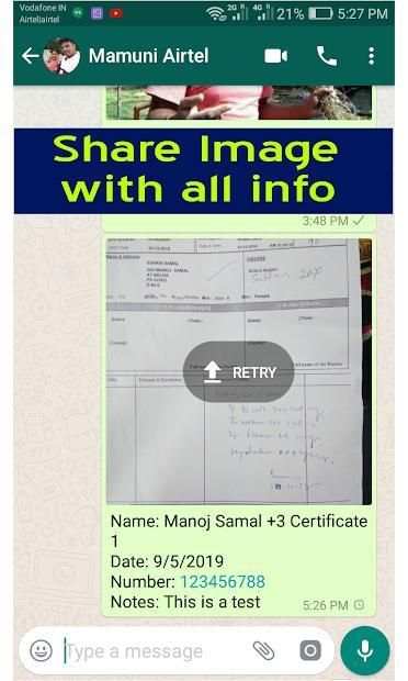 Notepad Mini : Save Numbers, Notes and Images screenshot 1