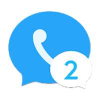 WhatsChat: 2 accounts for 2 whatsapp