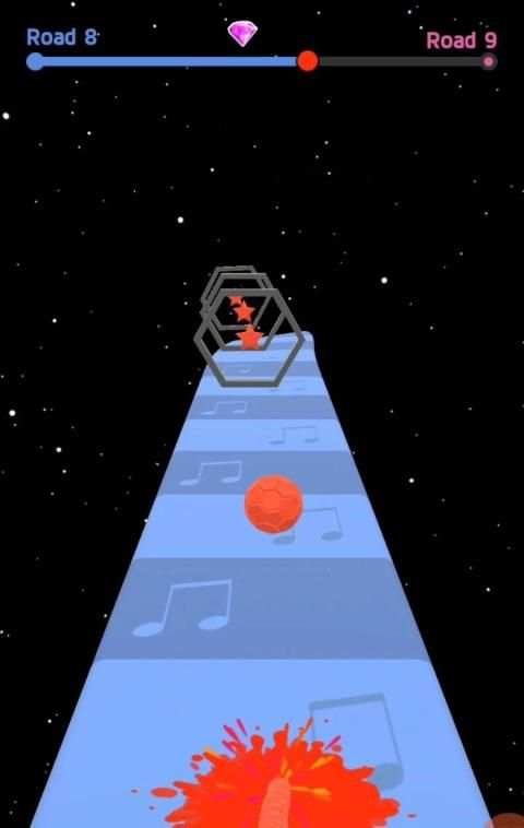 Road rash bounce balls 3D screenshot 5
